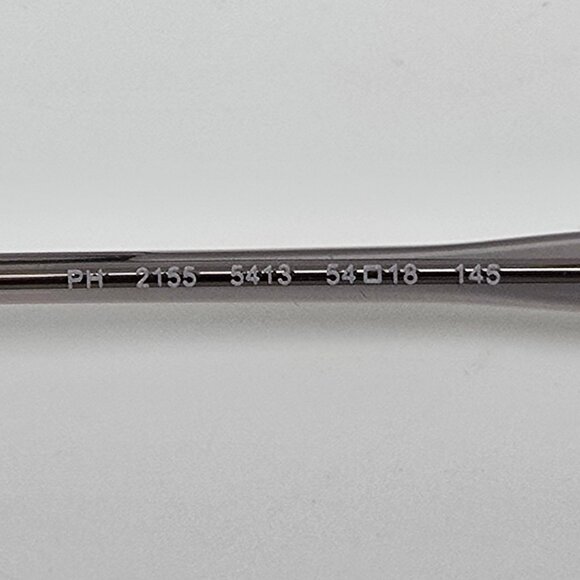 Polo Ralph Lauren PH2155 5413 Shiny Semi-Transparent Grey Eyeglasses Frame 54mm - Picture 7 of 13